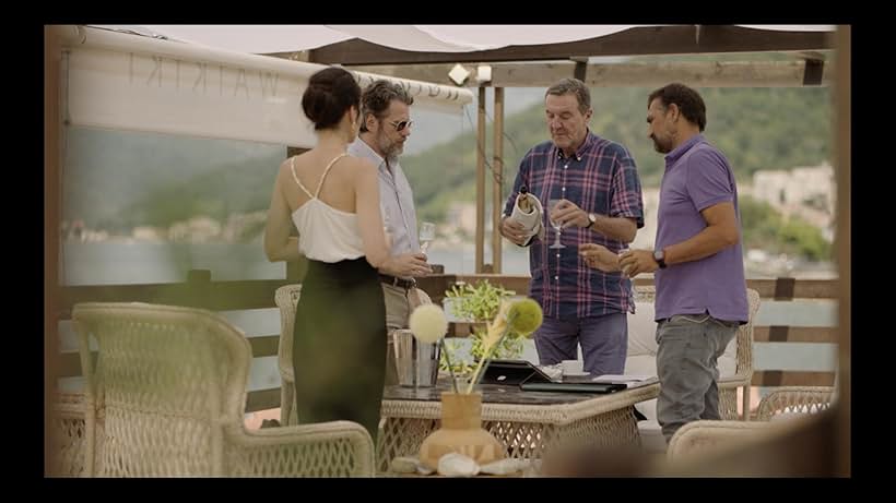 Miodrag 'Miki' Krstovic, Leon Lucev, Dragan Micanovic, and Nada Sargin in Tisina (2019)