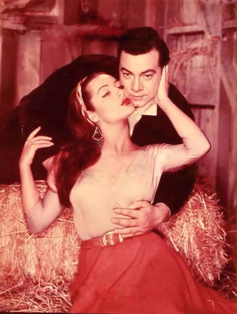 Mario Lanza and Sara Montiel in Serenade (1956)