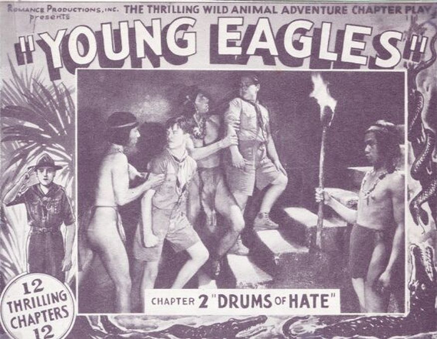 Iron Eyes Cody, Bobby Cox, and Jim Vance in Young Eagles (1934)