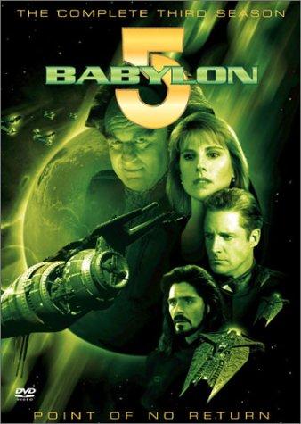 Bruce Boxleitner, Jason Carter, Peter Jurasik, and Patricia Tallman in Babylon 5 (1993)