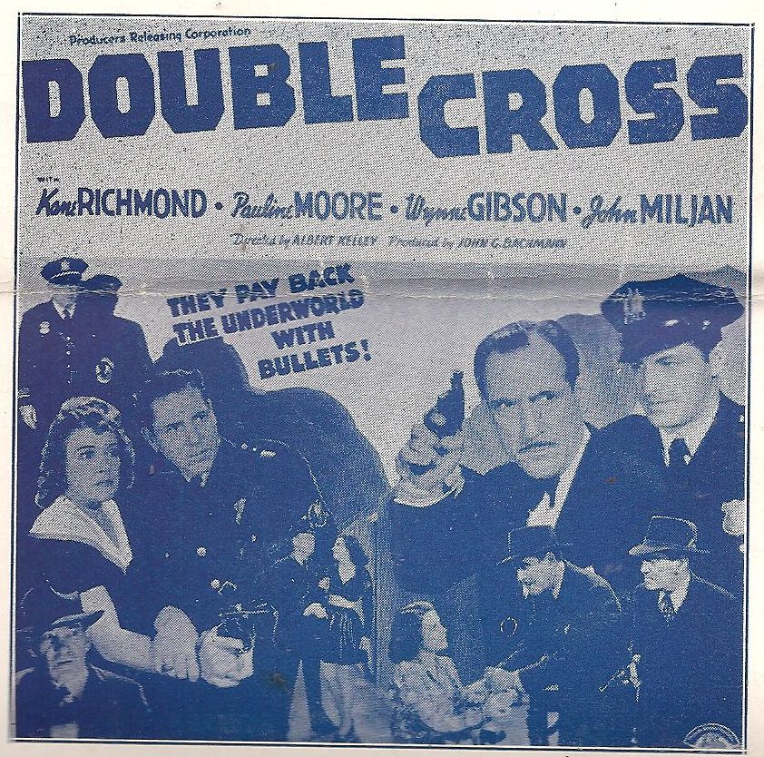 Richard Beach, Wynne Gibson, John Miljan, Pauline Moore, and Kane Richmond in Double Cross (1941)