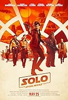 Woody Harrelson, Paul Bettany, Thandiwe Newton, Donald Glover, Alden Ehrenreich, Phoebe Waller-Bridge, Emilia Clarke, Charlotte Louise, and Joonas Suotamo in Solo: Star Wars Ngoại Truyện (2018)