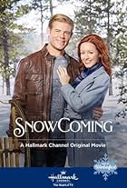 Lindy Booth and Trevor Donovan in SnowComing (2019)