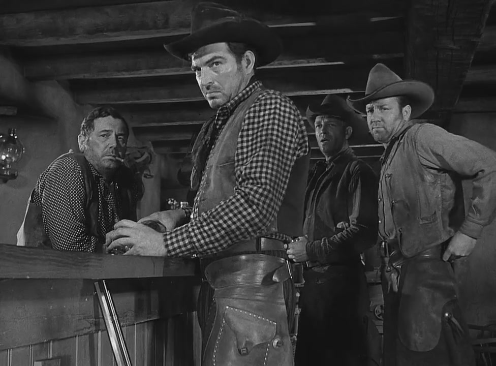 John Alexander, Steve Brodie, Stephen McNally, and James Millican in Súng Trường 73 (1950)