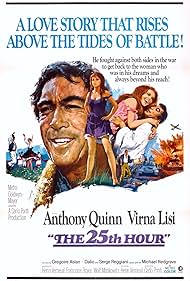 Anthony Quinn and Virna Lisi in La vingt-cinquième heure (1967)