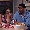 Steve Harvey and Wendy Raquel Robinson in The Steve Harvey Show (1996)