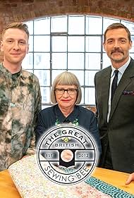 Esme Young, Joe Lycett, and Patrick Grant in The Great British Sewing Bee (2013)