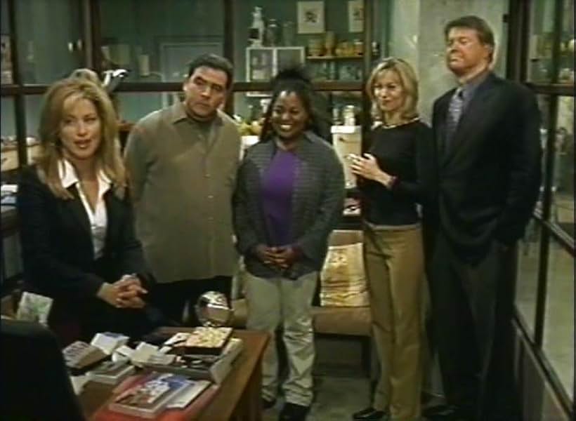 Robert Urich, Carrie Preston, Sherri Shepherd, Lisa Ann Walter, and Emeril Lagasse in Emeril (2000)