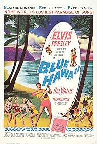 Elvis Presley, Pamela Austin, Joan Blackman, Jenny Maxwell, Darlene Tompkins, and Nancy Walters in Blue Hawaii (1961)