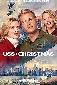 Barbara Niven, Trevor Donovan, and Jen Lilley in USS Christmas (2020)