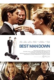 Tyler Labine, Justin Long, Jess Weixler, and Addison Timlin in Best Man Down (2012)