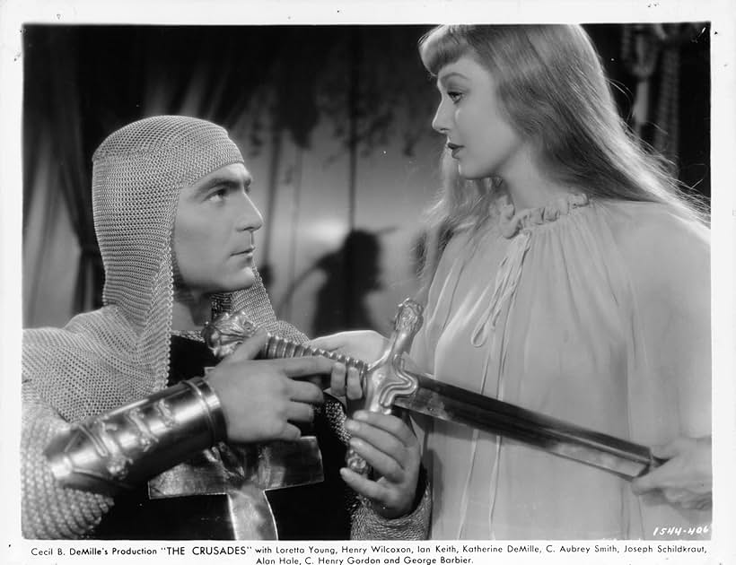 Henry Wilcoxon and Loretta Young in The Crusades (1935)