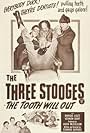 Moe Howard, Larry Fine, and Shemp Howard in The Tooth Will Out (1951)