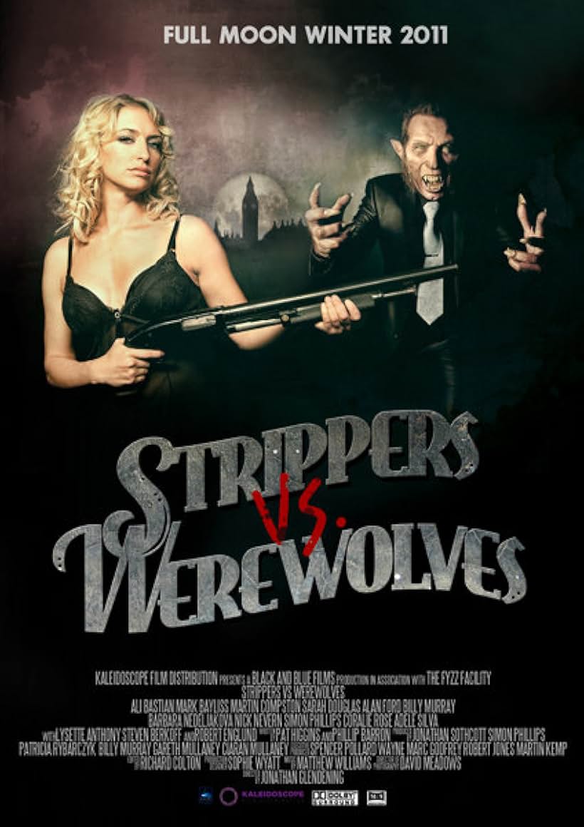 Ali Bastian and Martin Kemp in Strippers vs Werewolves (2012)