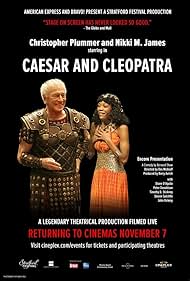 Christopher Plummer and Nikki M. James in Caesar and Cleopatra (2009)