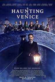 Kenneth Branagh, Michelle Yeoh, Tina Fey, Kelly Reilly, Emma Laird, Jude Hill, Riccardo Scamarcio, Camille Cottin, Jamie Dornan, Kyle Allen, and Ali Khan in Án Mạng Ở Venice (2023)