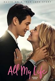 Harry Shum Jr. and Jessica Rothe in Suốt Cuộc Đời (2020)