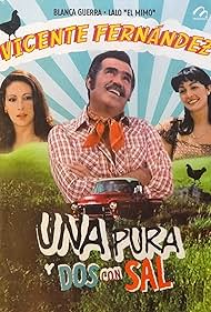 Vicente Fernández and Blanca Guerra in Una pura y dos con sal (1983)