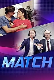 Fredrik Steen, Martin Lund, Herbert Nordrum, and Eline Grødal in Match (2018)