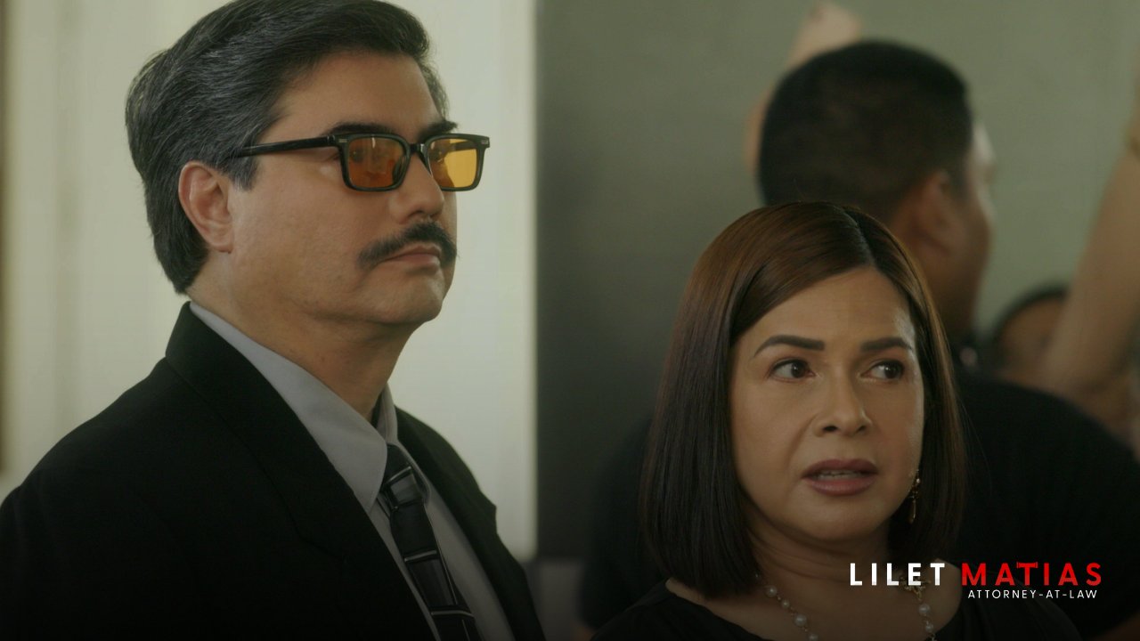 Rita Avila and Lloyd Samartino in Lilet Matias, Attorney-at-Law (2024)