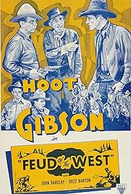 Hoot Gibson, Bob Kortman, Nelson McDowell, and Francis Walker in Feud of the West (1936)