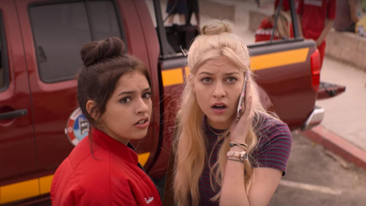 Jackie R. Jacobson and Bryana Salaz in Malibu Rescue (2019)