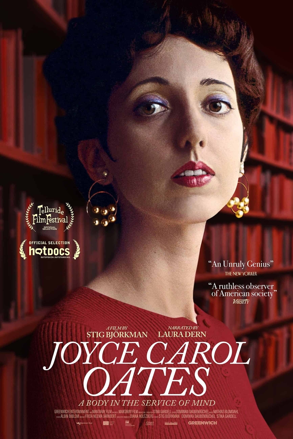 Joyce Carol Oates in Joyce Carol Oates: A Body in the Service of Mind (2021)