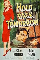 John Agar and Cleo Moore in Hold Back Tomorrow (1955)