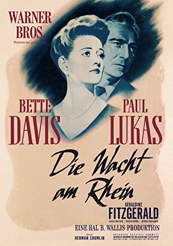 Bette Davis and Paul Lukas in Watch on the Rhine (1943)