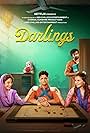 Shefali Shah, Alia Bhatt, Vijay Varma, and Roshan Mathew in Darlings (2022)