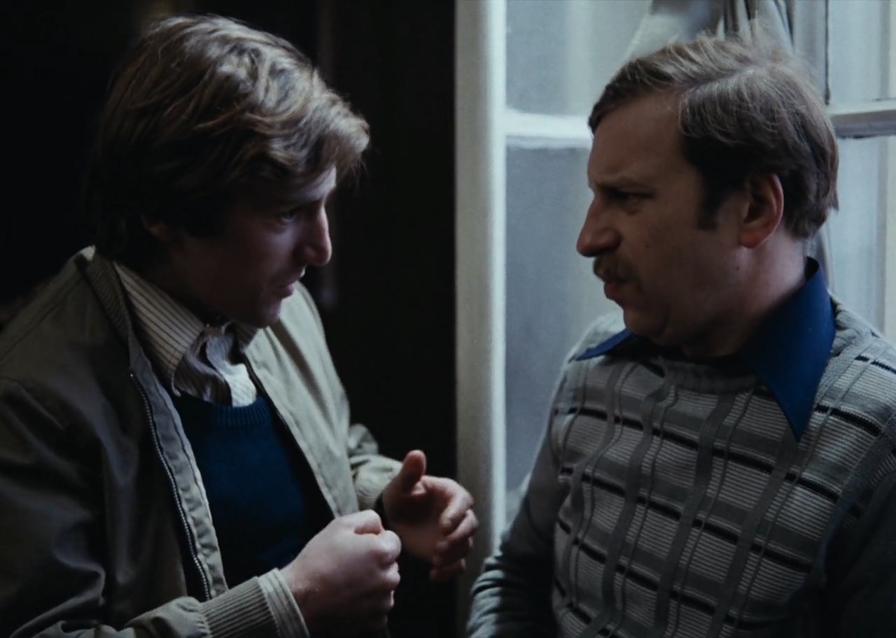 Tadeusz Bradecki and Jerzy Stuhr in Amator (1979)