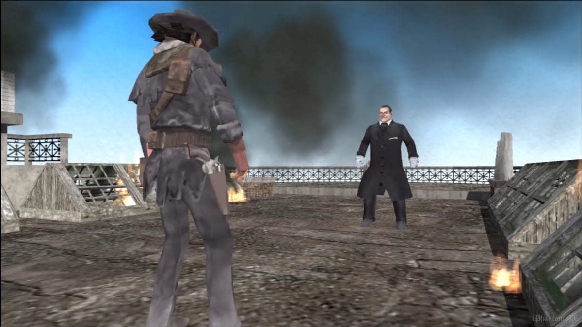 Robert T. Bogue and Bert Pence in Red Dead Revolver (2004)