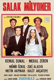 Halit Akçatepe, Metin Akpinar, Zeki Alasya, Kemal Sunal, and Meral Zeren in Salak Milyoner (1974)