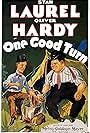 Oliver Hardy and Stan Laurel in One Good Turn (1931)