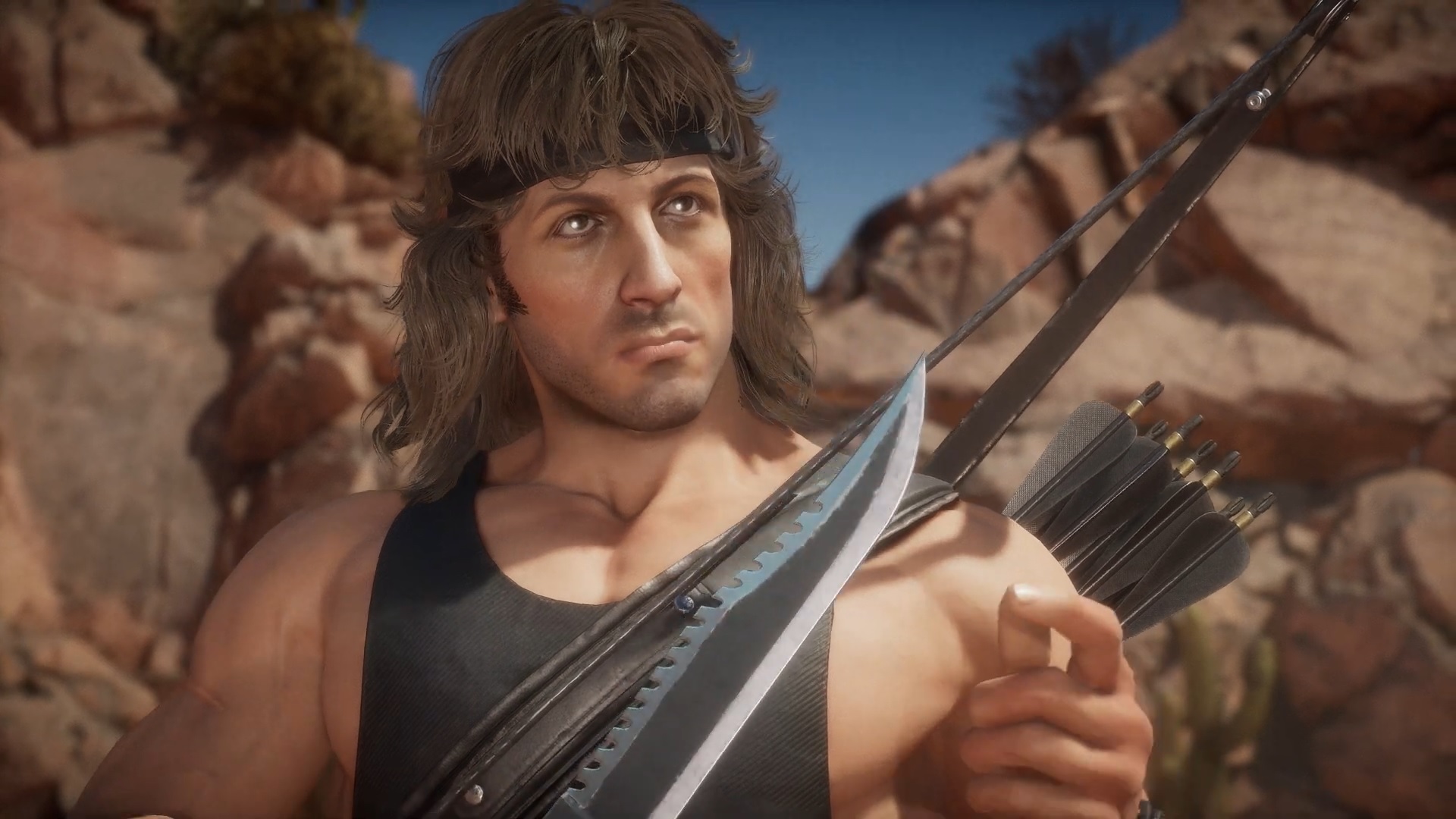 Sylvester Stallone in Mortal Kombat 11 (2019)