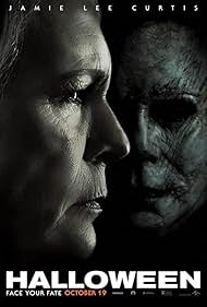 Jamie Lee Curtis and Nick Castle in Sát Nhân Halloween (2018)