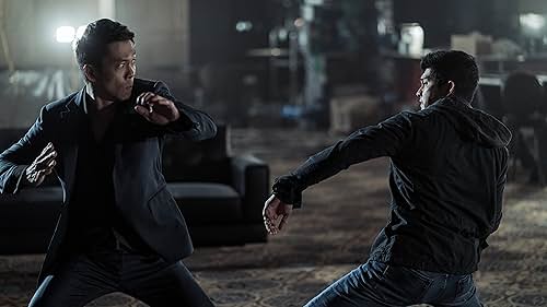 Byron Mann and Iko Uwais in Wu Assassins (2019)