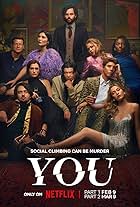 Penn Badgley, Aidan Cheng, Ozioma Whenu, Ed Speleers, Charlotte Ritchie, Dario Coates, Lukas Gage, Eve Austin, Tilly Keeper, and Niccy Lin in Kẻ Đeo Bám (2018)