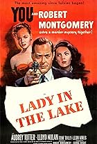 Jayne Meadows, Robert Montgomery, and Audrey Totter in Lady in the Lake (1946)