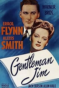 Errol Flynn and Alexis Smith in Gentleman Jim (1942)