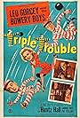 G. Pat Collins, Leo Gorcey, Huntz Hall, and Lyn Thomas in Triple Trouble (1950)