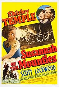 Randolph Scott, Shirley Temple, and Margaret Lockwood in Susannah of the Mounties (1939)