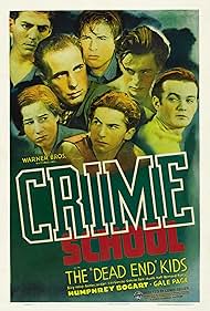 Humphrey Bogart, Gabriel Dell, Leo Gorcey, Billy Halop, Bobby Jordan, and Bernard Punsly in Crime School (1938)