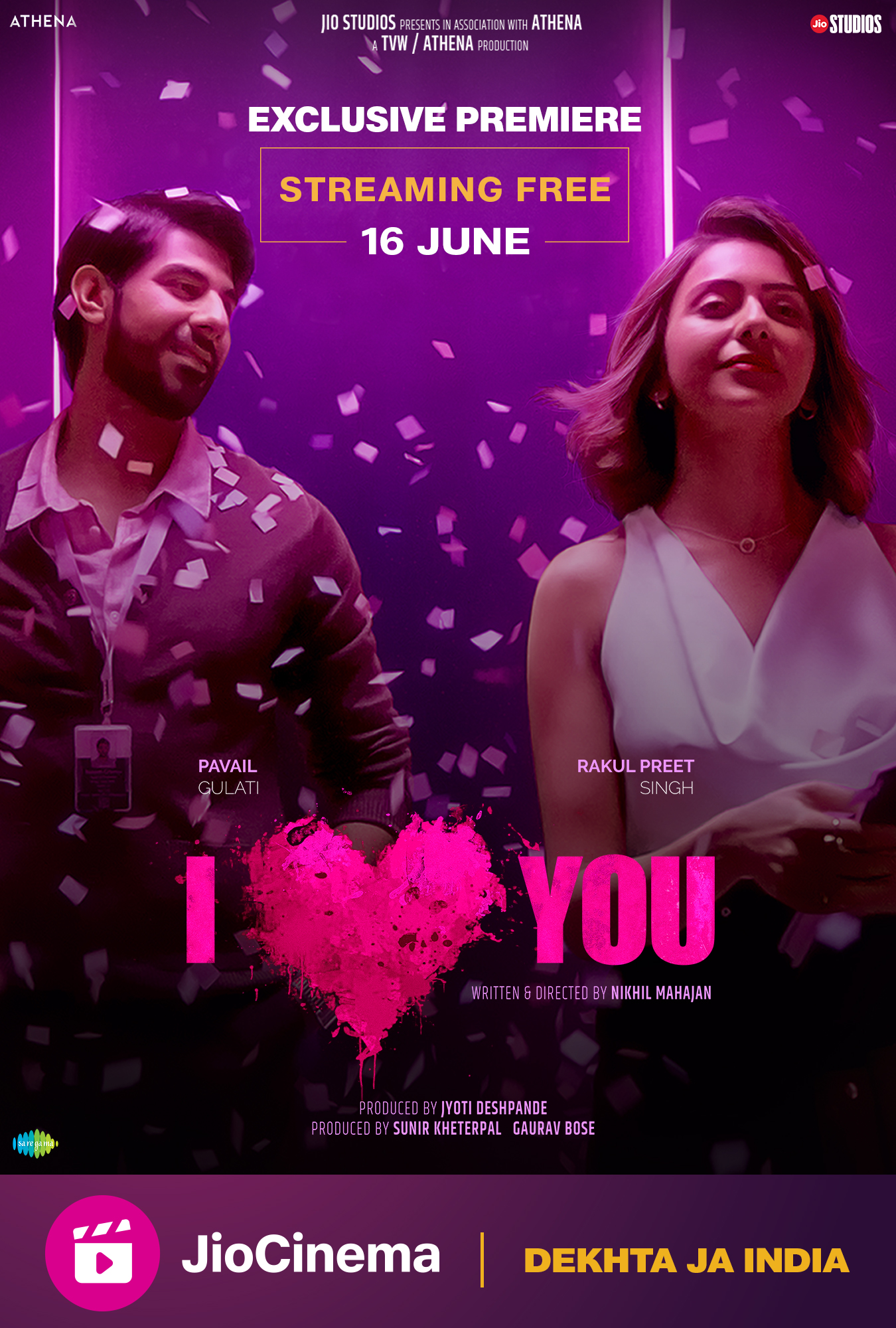 Rakul Preet Singh in I Love You (2023)