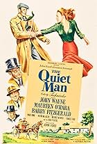 Maureen O'Hara, John Wayne, Ward Bond, Barry Fitzgerald, and Victor McLaglen in The Quiet Man (1952)