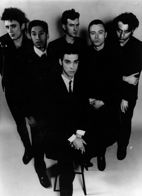 Blixa Bargeld, Nick Cave, Kid Congo Powers, Mick Harvey, Roland Wolf, Thomas Wydler, and Nick Cave & The Bad Seeds in The Road to God Knows Where (1990)