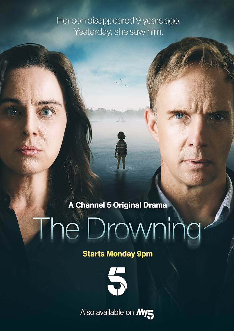 Jill Halfpenny and Rupert Penry-Jones in The Drowning (2021)