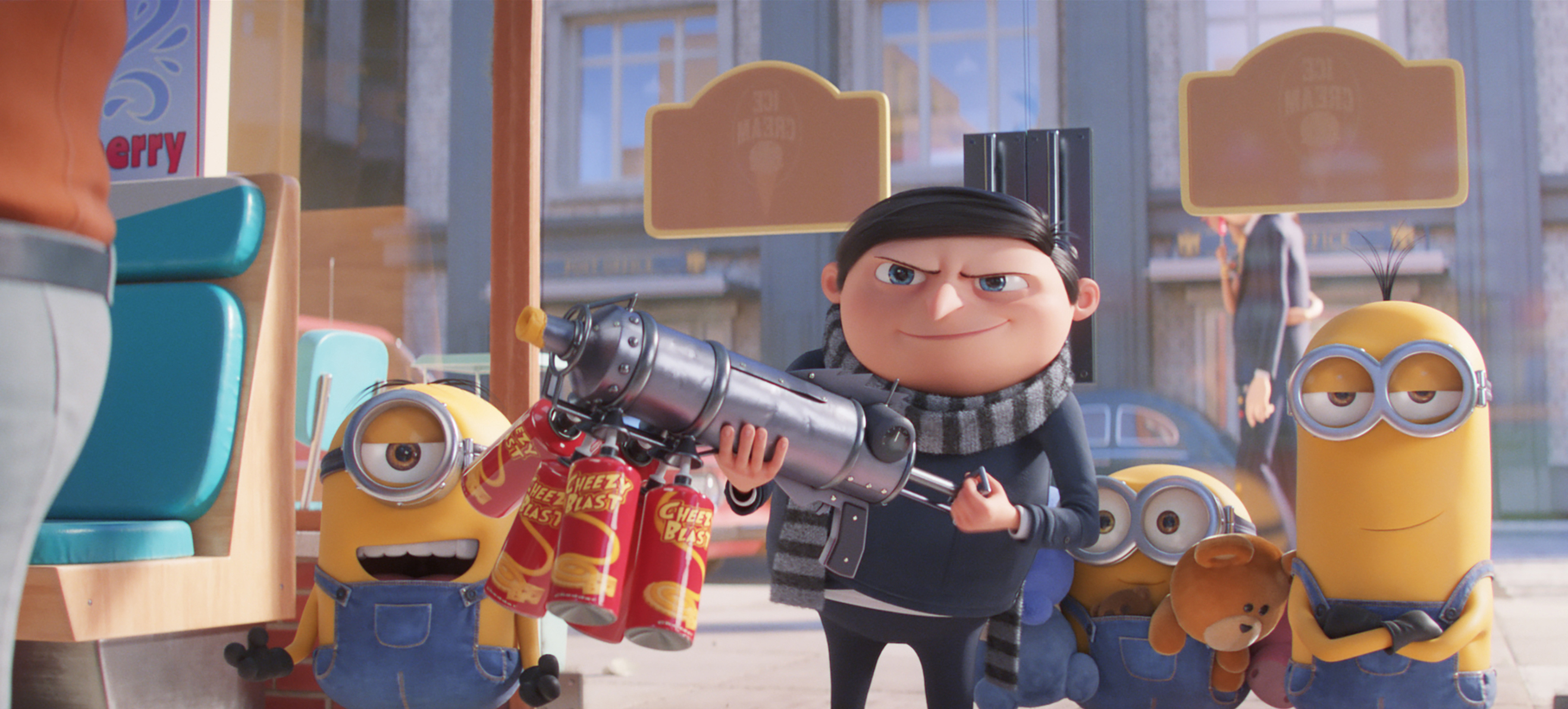 Steve Carell and Pierre Coffin in Minions 2: Sự Trỗi Dậy Của Gru (2022)