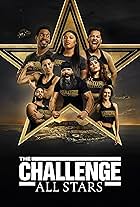 Rachel Robinson, Brad Fiorenza, Derek M. Chavez, Cara Maria Sorbello, Leroy Garrett, Averey Tressler, Tony Raines, and Kam Williams in The Challenge: All Stars (2021)