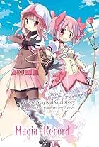 Aoi Yûki and Momo Asakura in Magia rekôdo: Mahou shoujo Madoka magika gaiden (2016)